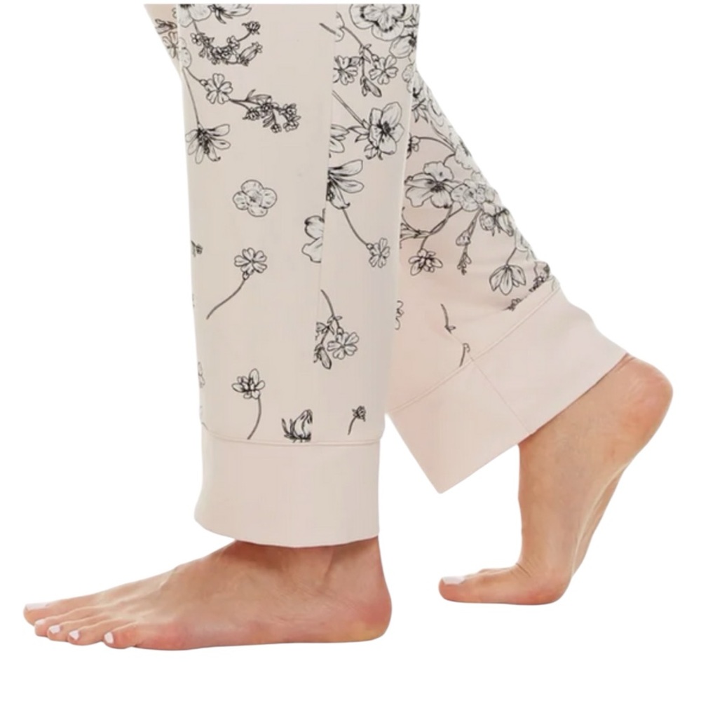 FLORA NIKROOZ Pink Floral Pajama Set Size XL — SUPER DUPER COMFORTABLE!!! - Picture 5 of 9